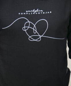 juodas džemperis santykių komplikuotojas, vyrams, ne bobų reikalai, apranga vyrams, drabužiai, lietuviska preke